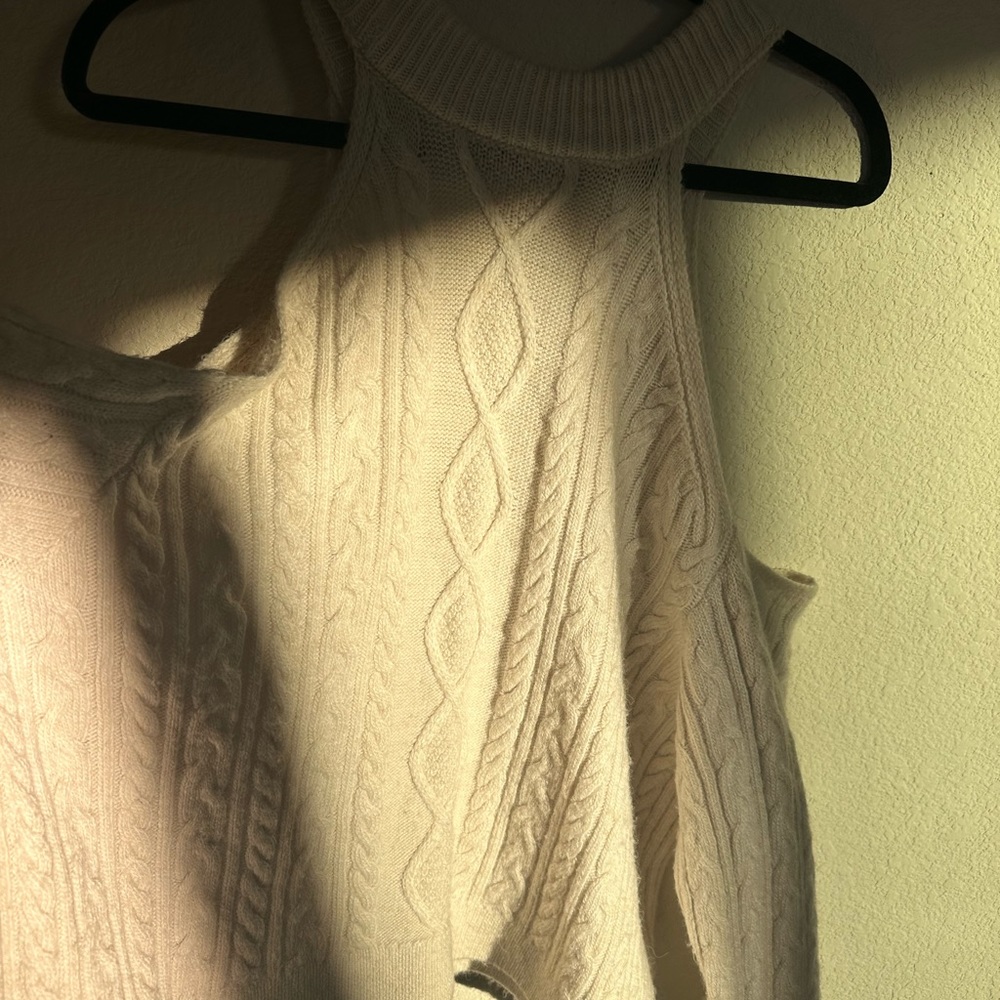Vintage Open Shoulder Sweater